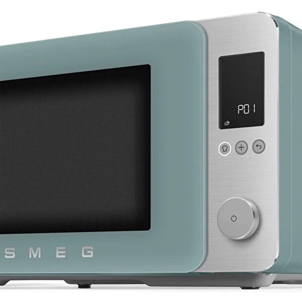 Smeg MOC02EGMEU Retro Solo Kombi Mikrodalga Fırın Mat Yeşil