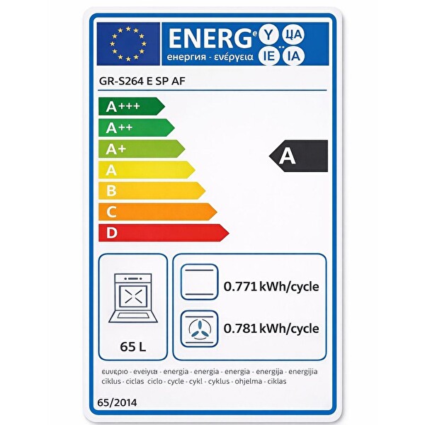 Çetintaş Evii GR 5264 E SP AF Airfry Turbo Ankastre Fırın Gri