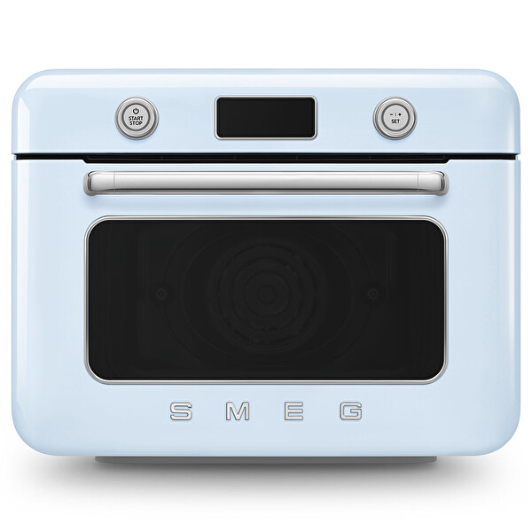 Smeg 50’s Style Pastel Mavi Retro Buharlı Mini Fırın