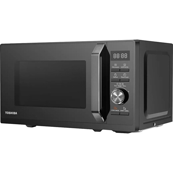 Toshiba MW3-AG25PF(BK) 25 L 900 W Dijital Izgaralı Siyah Mikrodalga Fırın