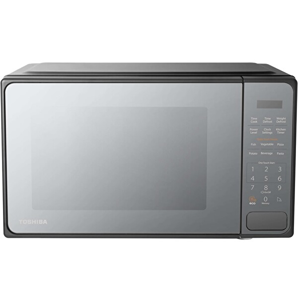 Toshiba MM2-EM20PF(MB) 20 L 800 W Dijital Aynalı Siyah Mikrodalga Fırın