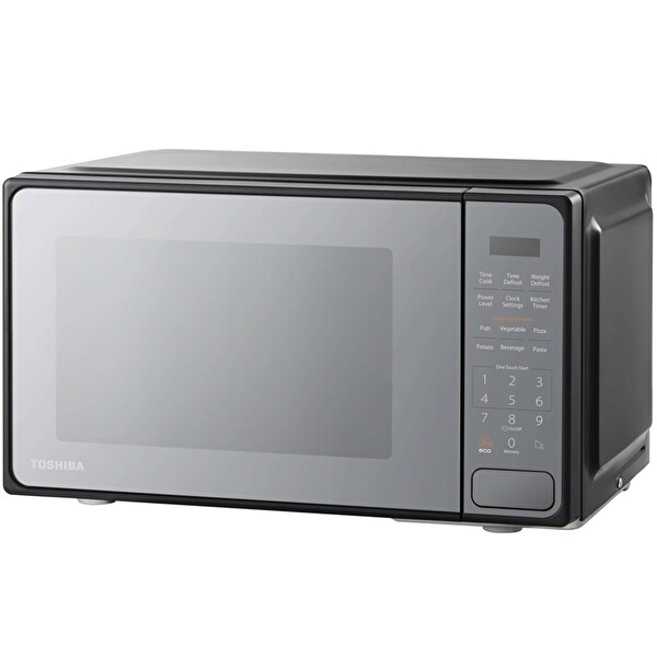 Toshiba MM2-EM20PF(MB) 20 L 800 W Dijital Aynalı Siyah Mikrodalga Fırın