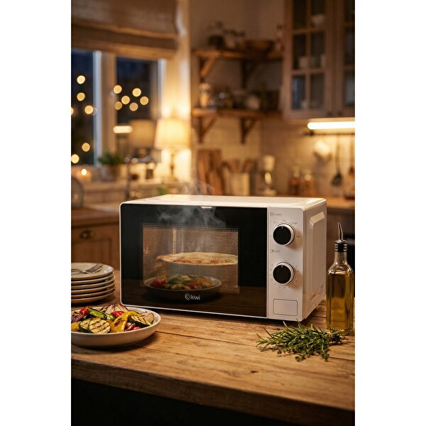 Kiwi KMO-4244 20 L 700 W Defrost Fonksiyonu ve Mekanik Zamanlayıcı Mikrodalga Fırın