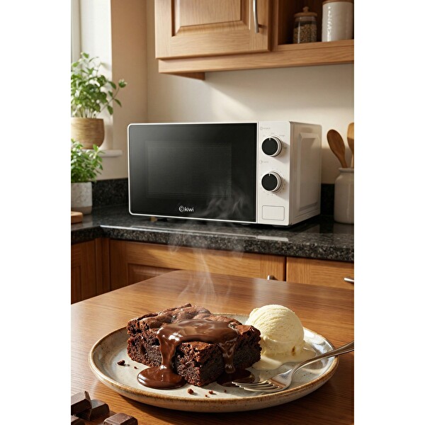 Kiwi KMO-4244 20 L 700 W Defrost Fonksiyonu ve Mekanik Zamanlayıcı Mikrodalga Fırın