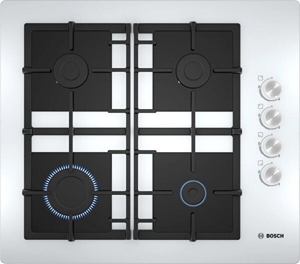 Bosch POP6C2O92O Beyaz Cam Ankastre Ocak