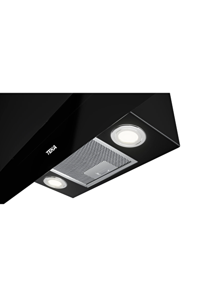 Teka DVT 98660 90 CM Siyah Dikey Ankastre Davlumbaz