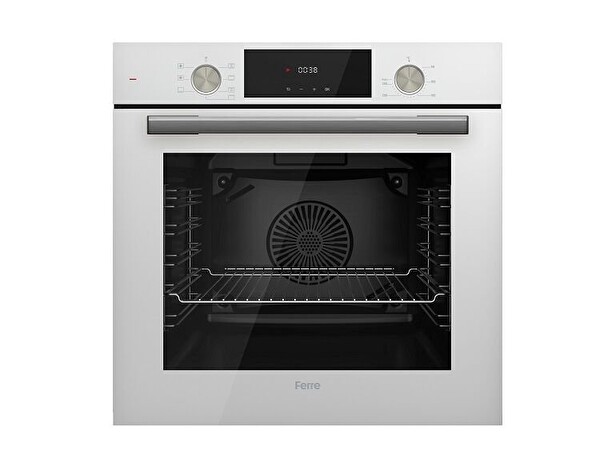 Ferre Flowart CS Serisi Inizio Beyaz Ankastre Set (QMS63CB - CS206 -D078)