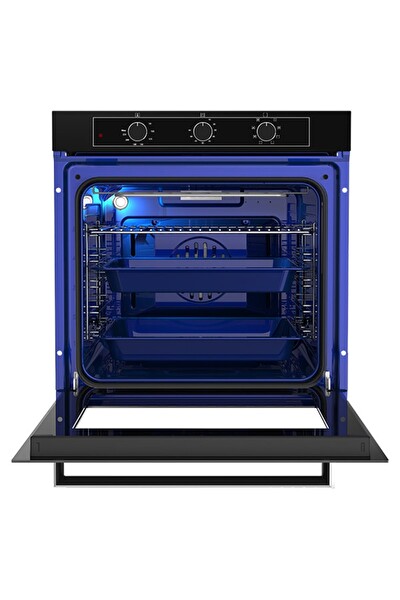 Luxell 88 L Süper Kristal Siyah Ankastre Set (A68-SF3 - OC88 - DA88)