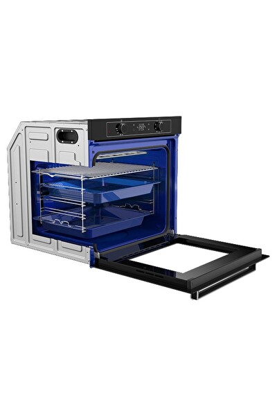 Luxell 88 L Platinum Siyah Ankastre Set (A68-SGF3 - OC88 - DA6-835)