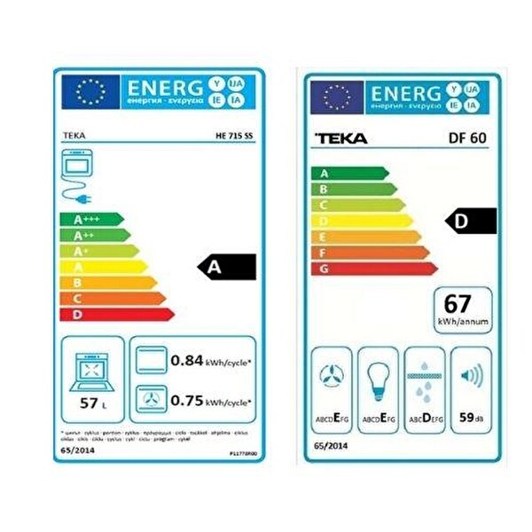 Teka Ankastre Set (HE 715 - TZ 6415 - DF 60)