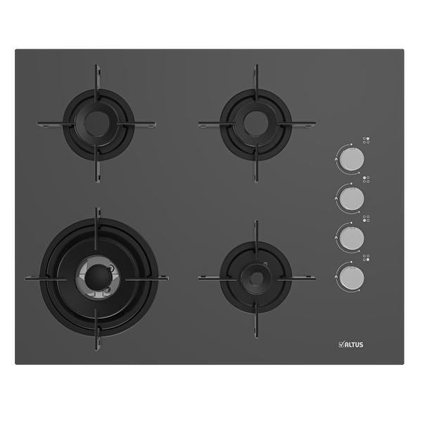 Altus ALA 89 GG Gri Cam Ankastre Ocak