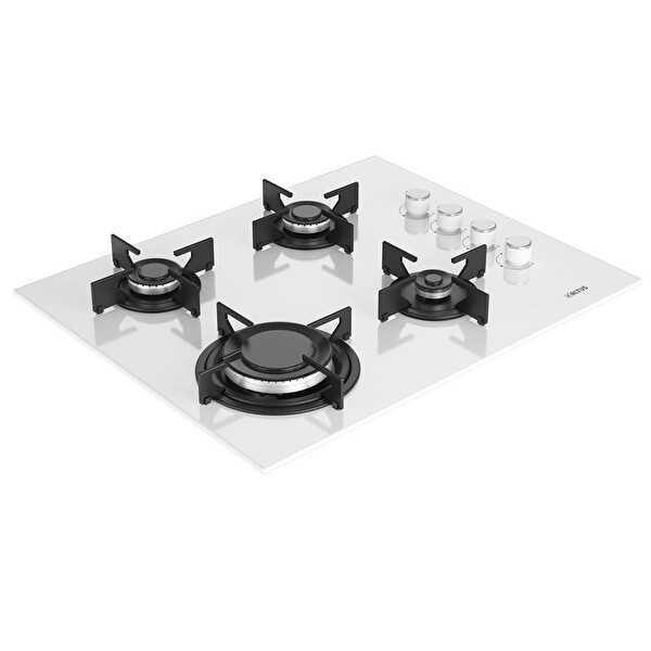 Altus ALA 189 GW 65 CM Beyaz Cam Ankastre Ocak