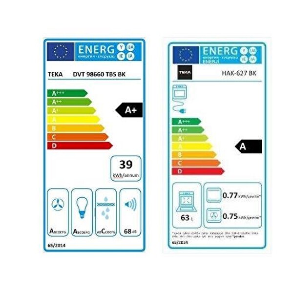 Teka Elektrikli Ocaklı Siyah Ankastre Set (DV 98660 - TR 951 - HAK 627 BK)