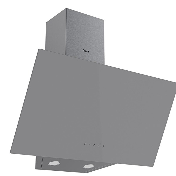 Ferre Flowart Serisi Gri Ankastre Set (CS208 - QMS63CPR - D079 )