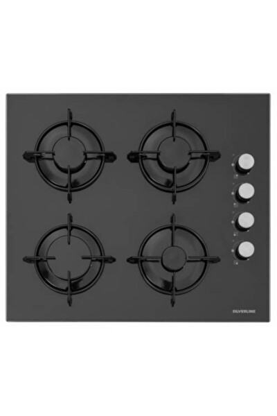 Silverline Siyah Cam Ankastre Set (BO6502B01 - CS5349B01 - 3457 Soho)