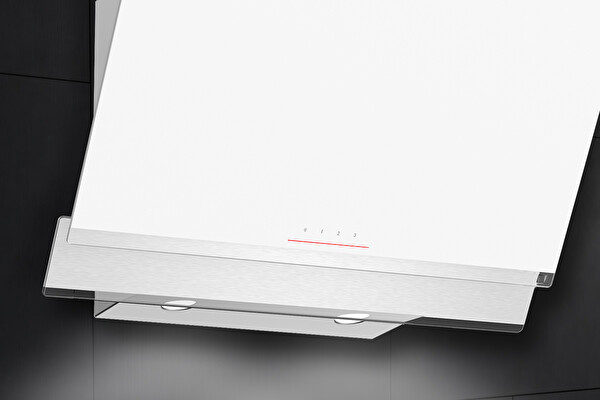 Tommatech TDE6003WG 60 CM Beyaz Cam Duvar Tipi Ankastre Davlumbaz