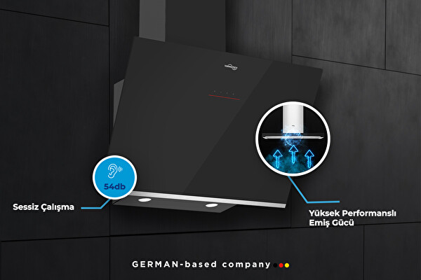 Tommatech TT300 Siyah Ankastre Set (TDE6004BG - TAO6001BG - TAF6004BSP)