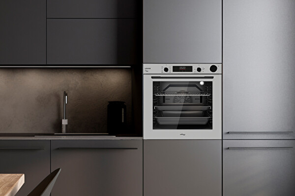 Tommatech TT300 Gri Ankastre Set (TDE6004SG - TAO6001SG - TAF6004SSP)