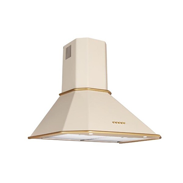 Ukinox Vintage 60 Rustik Ivory Ankastre Davlumbaz