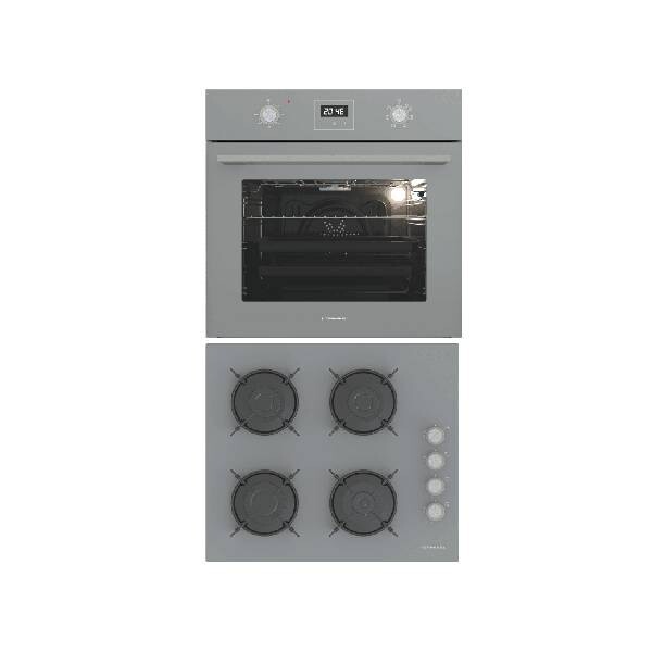 Termikel Gri Ankastre Set (BO O64D5C A - BH P6144C A)