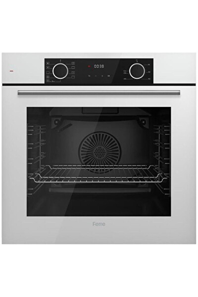 Ferre Fryart Elektrikli Beyaz Cam Ankastre Set (XE63CB - MS261 Vitroseramik - D064) - Su Arıtma Sürahisi