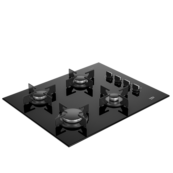 Beko BOCD T 6510 ES Siyah Cam Ankastre Ocak