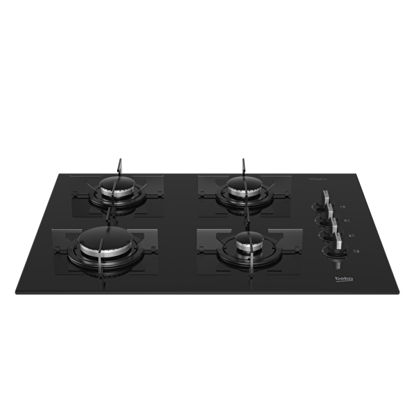 Beko BOCD T 6510 ES Siyah Cam Ankastre Ocak