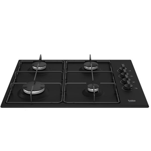 Beko BOMD D 6110 ES Siyah Ankastre Ocak 4 Gözü Gazlı