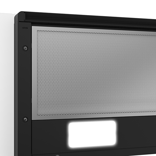 Beko P 38 TS Siyah Sürgülü Ankastre Aspiratör