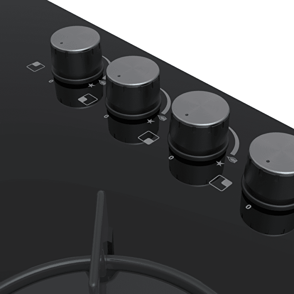 Termikel BH P6144C B Siyah Ankastre Ocak