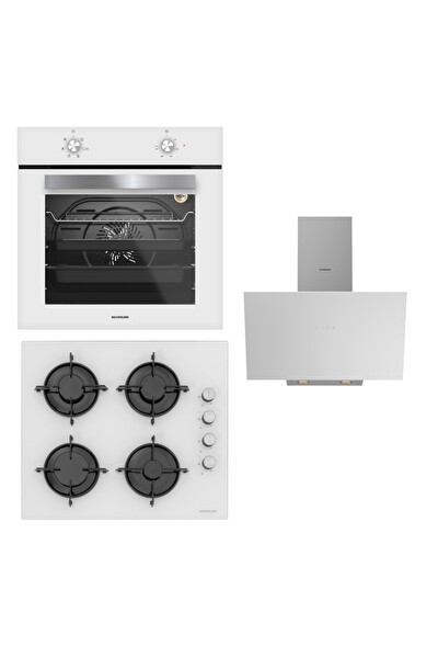 Silverline Beyaz Ankastre Set (BO6501W01-CS5349W01-3481)