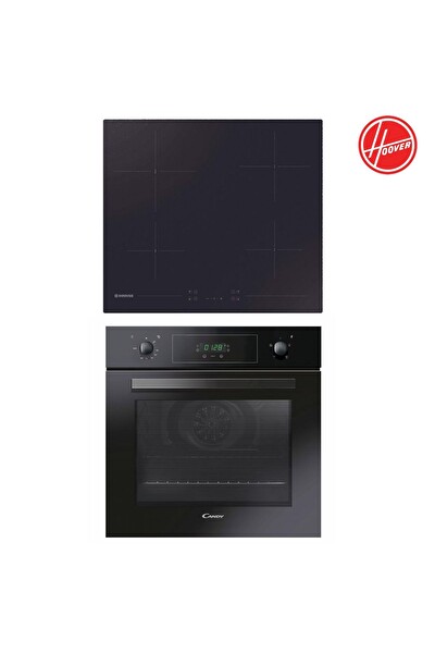 Hoover Canddy Elektrikli Turbolu 2'li Siyah Cam Ankastre Set (HH64CCB-FCP405N/E)