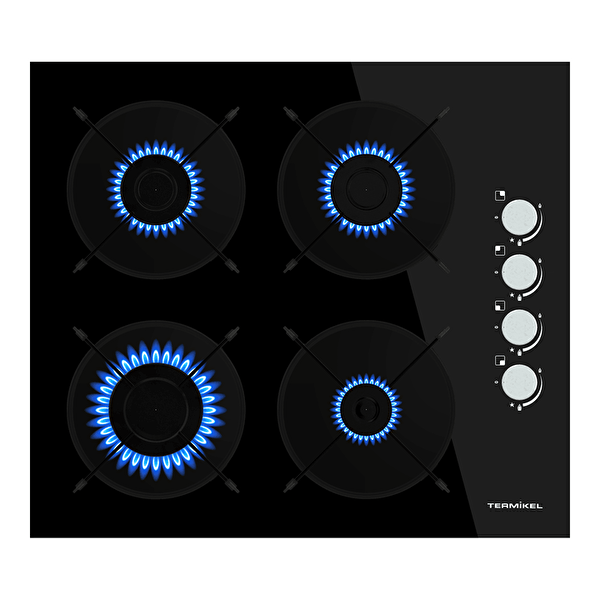 Termikel BH P7144C B Siyah Ankastre Ocak