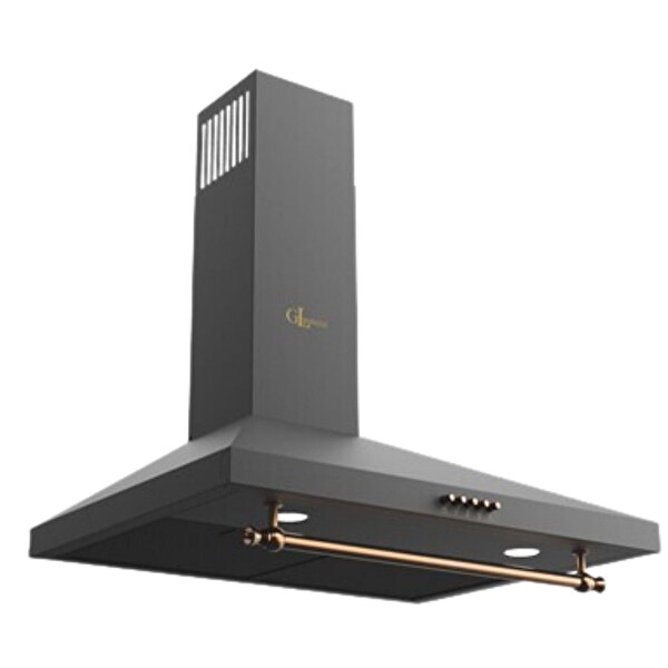 GL General GLD 021RS Rustik 60 CM Siyah Ankastre Davlumbaz