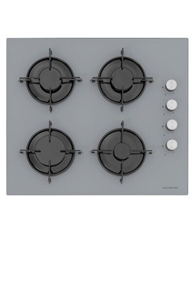 Silverline 3'lü Gri Cam Ankastre Set 3481 Flam 60   CS5349S01   BO6501S01 3