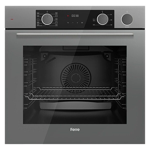Ferre Steamart SS Serisi Gri Ankastre Set (SS208 - XE64CPR - D081 )