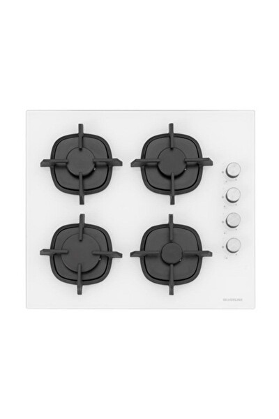 Silverline Beyaz Cam Ankastre Set (3420 Classy 60 - CS5343W01 - BO6504W01)