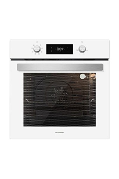 Silverline Beyaz Cam Ankastre Set (3420 Classy 60 - CS5343W01 - BO6504W01)