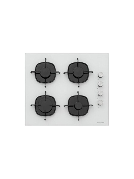Silverline Beyaz Cam Ankastre Set (BO6504W01 - CS5349W01 - 3420 Classy 60 - MW9018W01)