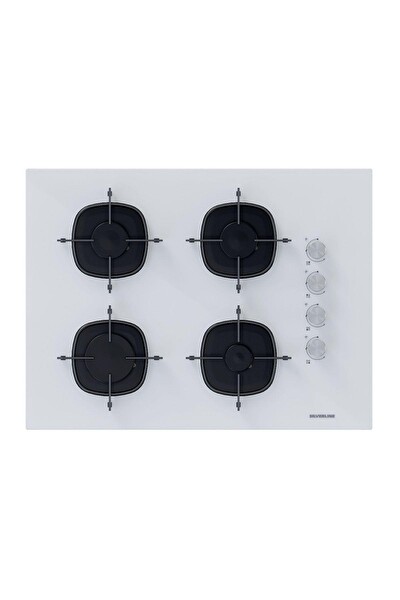 Silverline Beyaz Cam Ankastre Set (3490 Oslo - CS5665W01 - BO6504W01)