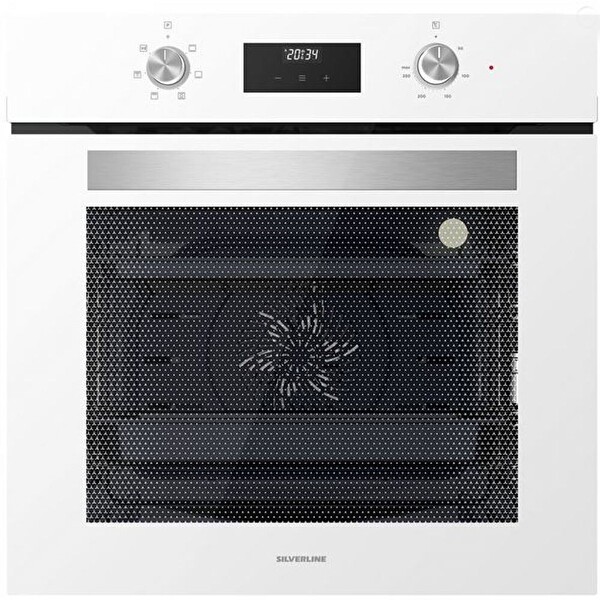 Silverline Beyaz Cam Ankastre Set (BO6502W02 - CS5365W01 - 3457 Soho 60)