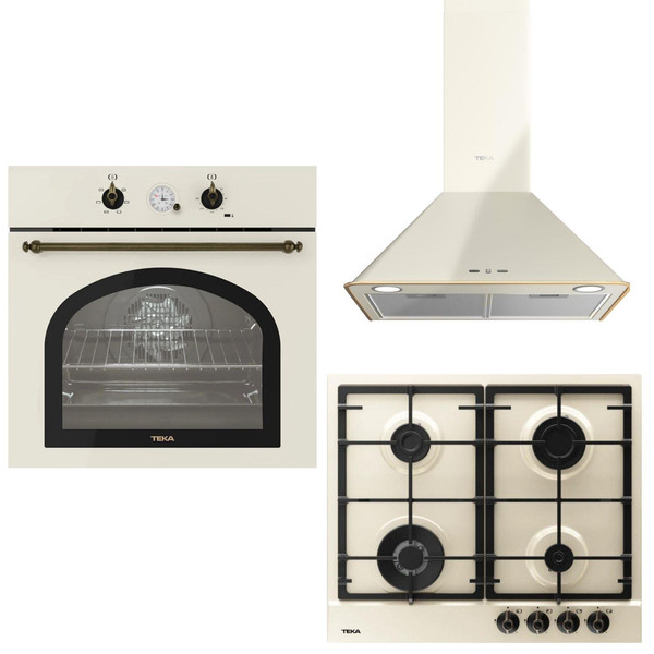 Teka Country Krem Ankastre Set (DOS 60.2 VN - GSC 64320 RBC VN - HAK 627 R VN)