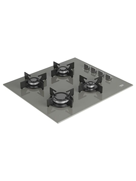 Beko BOCD T 6011 EG Gri Cam Ankastre Ocak