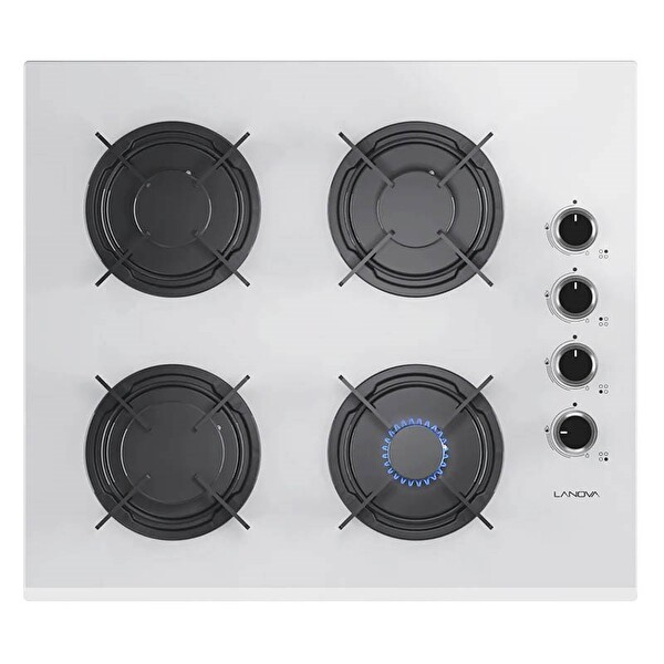 Lanova White Beyaz Cam Ankastre Set (3207W01 - G16400-202 - 3220W6)
