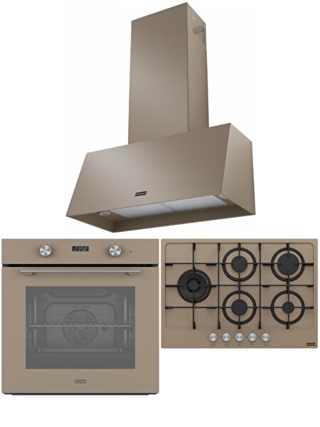 Trendline Oyster Ankastre Set (FHMA 755 4G DCL OY C - FMA 86 H OY - Trendline 70 OY)