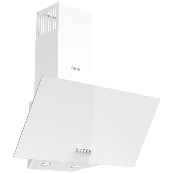 Ferre FlowArt 7 Programlı Mekanik Turbo Beyaz Ankastre Set (QBL62CB - SS206 - D087)