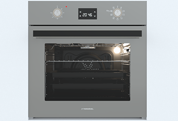 Termikel Gri Ankastre Set (BO O6555C A - BH P6194C A)