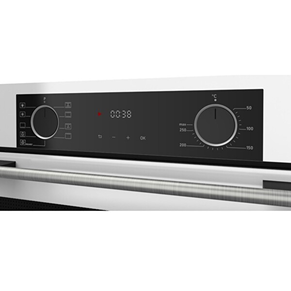Ferre FryArt Volo Vitroseramik Elektrikli Sessiz Beyaz Ankastre Set (D078 - SA - MS261 - XE63CB)
