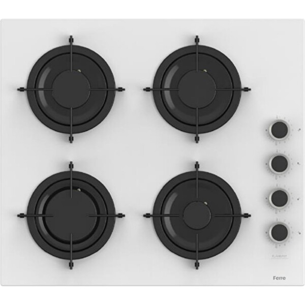 Ferre Fryart Serisi - Silenart Beyaz Ankastre Set (XE63CB - CS206-FA - D081-SA)