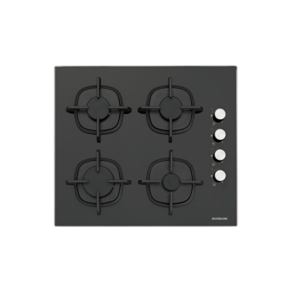 Silverline Siyah Ankastre Set (BO6503B01 - CS5343B01 - 3490 Oslo 60)